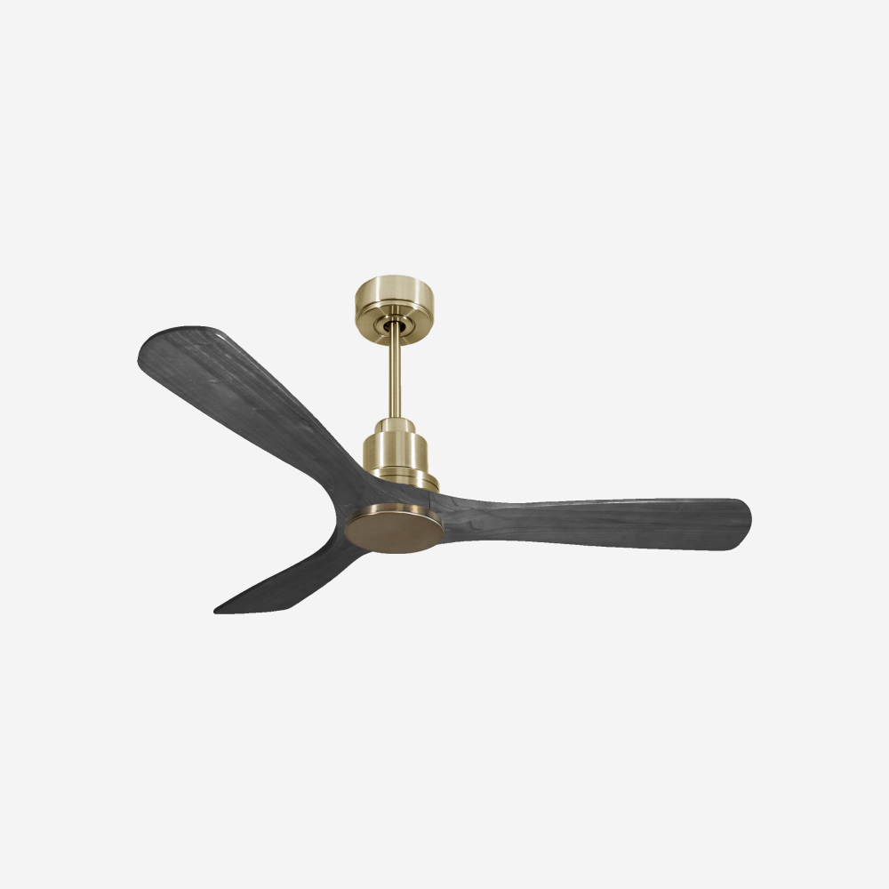 Ventilatore da soffitto Reversibile Termostato Wifi Motore CC Tetti inclinati Telecomando Hypersilence Memoria