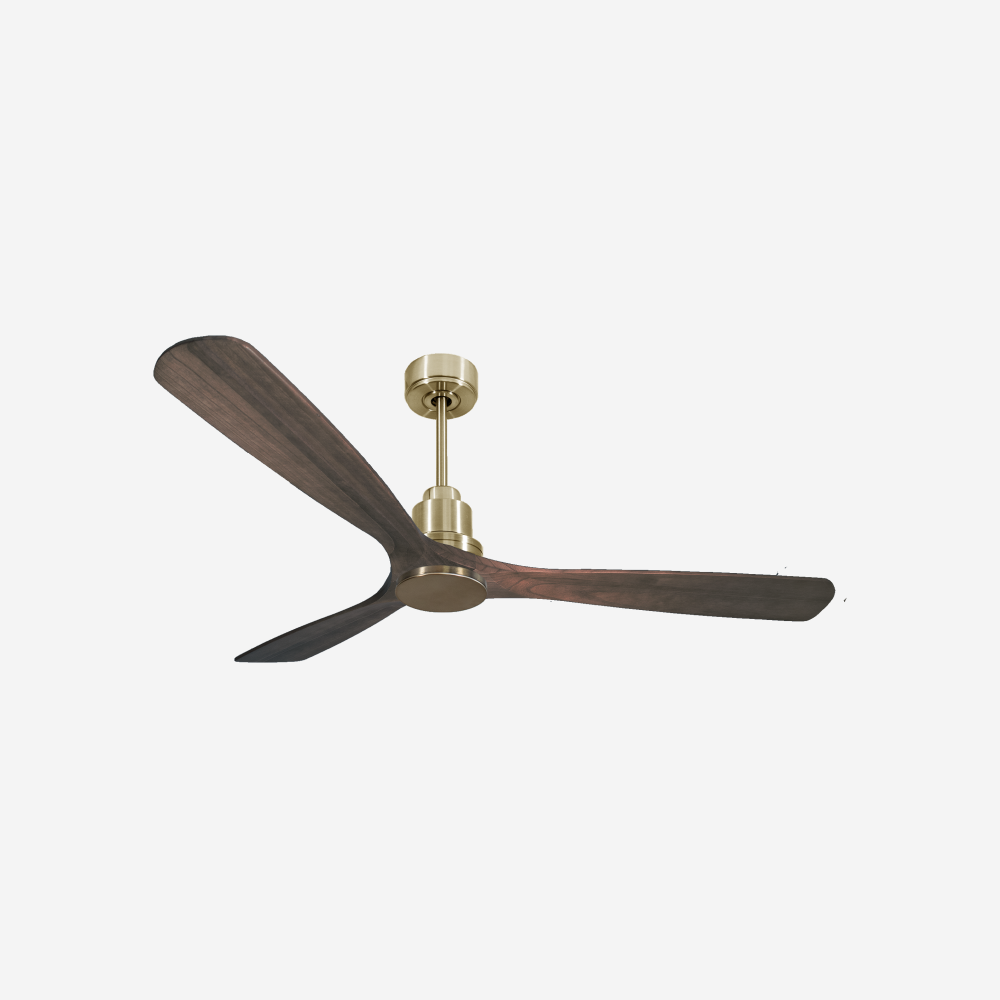Ventilatore da soffitto Reversibile Termostato Wifi Motore CC Tetti inclinati Telecomando Memoria