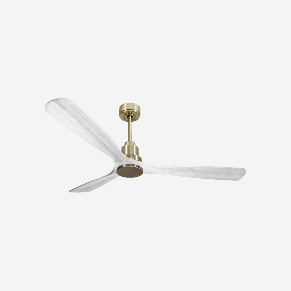 Ventilatore da soffitto Reversibile Termostato Wifi Motore CC Tetti inclinati Telecomando Hypersilence Memoria Shopify Vendible (AUTOMATICO)