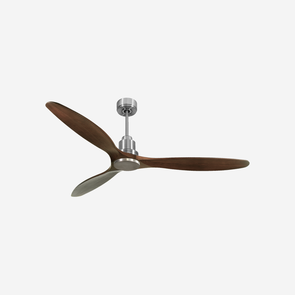 Ventilatore da soffitto Reversibile Termostato Wifi Motore CC Tetti inclinati Telecomando Hypersilence Memoria Shopify Vendible (AUTOMATICO)