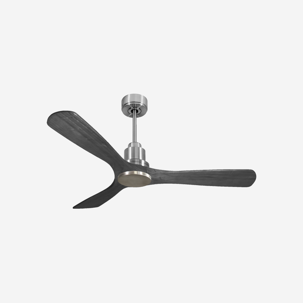 Ventilatore da soffitto Reversibile Termostato Wifi Motore CC Tetti inclinati Telecomando Hypersilence Memoria Shopify Vendible (AUTOMATICO)