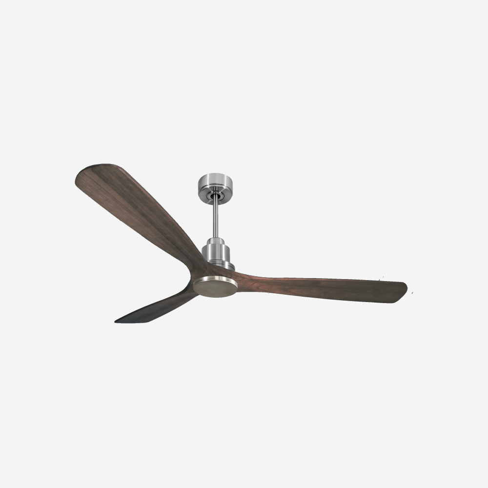 Ventilatore da soffitto Reversibile Termostato Wifi Motore CC Tetti inclinati Telecomando Memoria