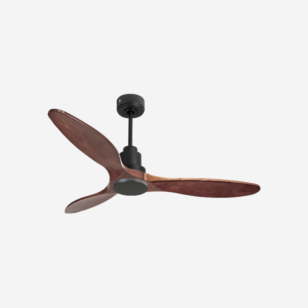 Ventilateur de plafond Réversible  Thermostat Wifi Moteur à courant continu Toits en pente Télécommande Hypersilence Mémoire