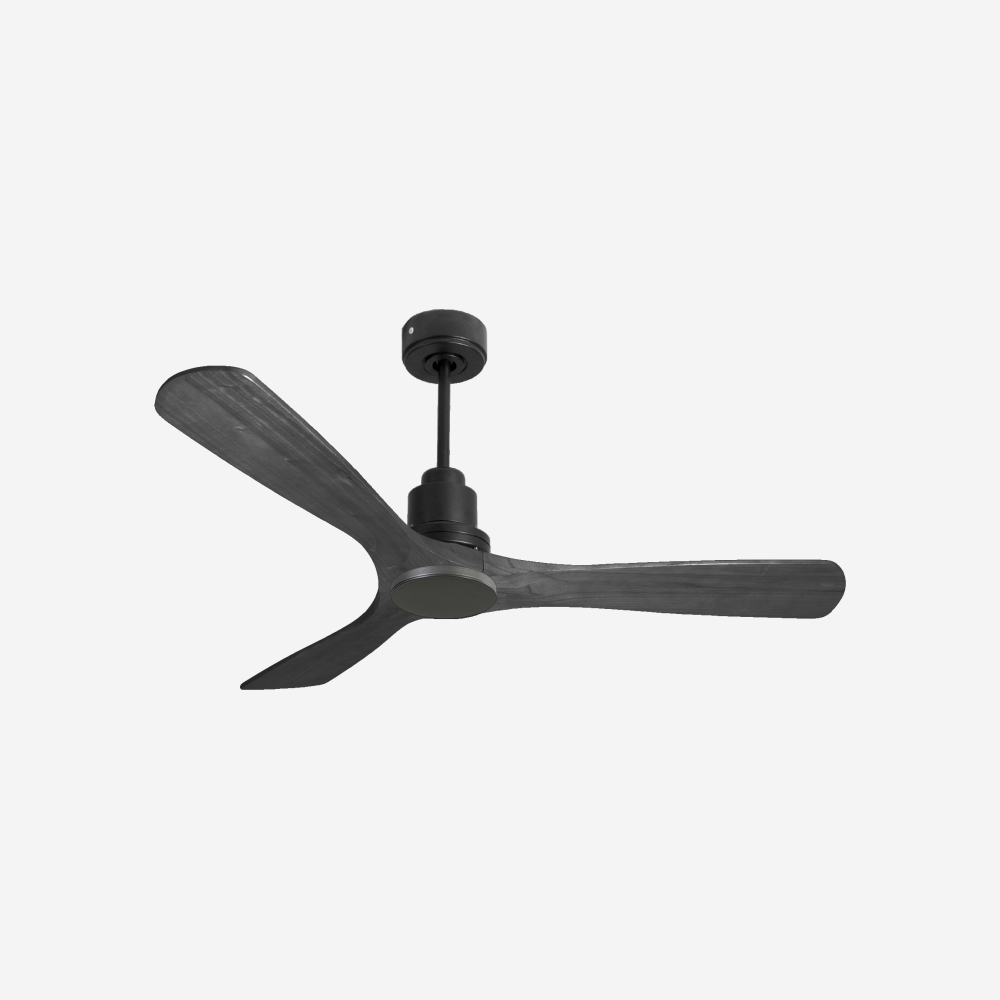Ventilatore da soffitto Reversibile Termostato Wifi Motore CC Tetti inclinati Telecomando Hypersilence Memoria Shopify Vendible (AUTOMATICO)
