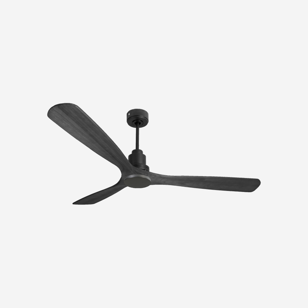 Ventilatore da soffitto Reversibile Termostato Wifi Motore CC Tetti inclinati Telecomando Hypersilence Memoria Shopify Vendible (AUTOMATICO)