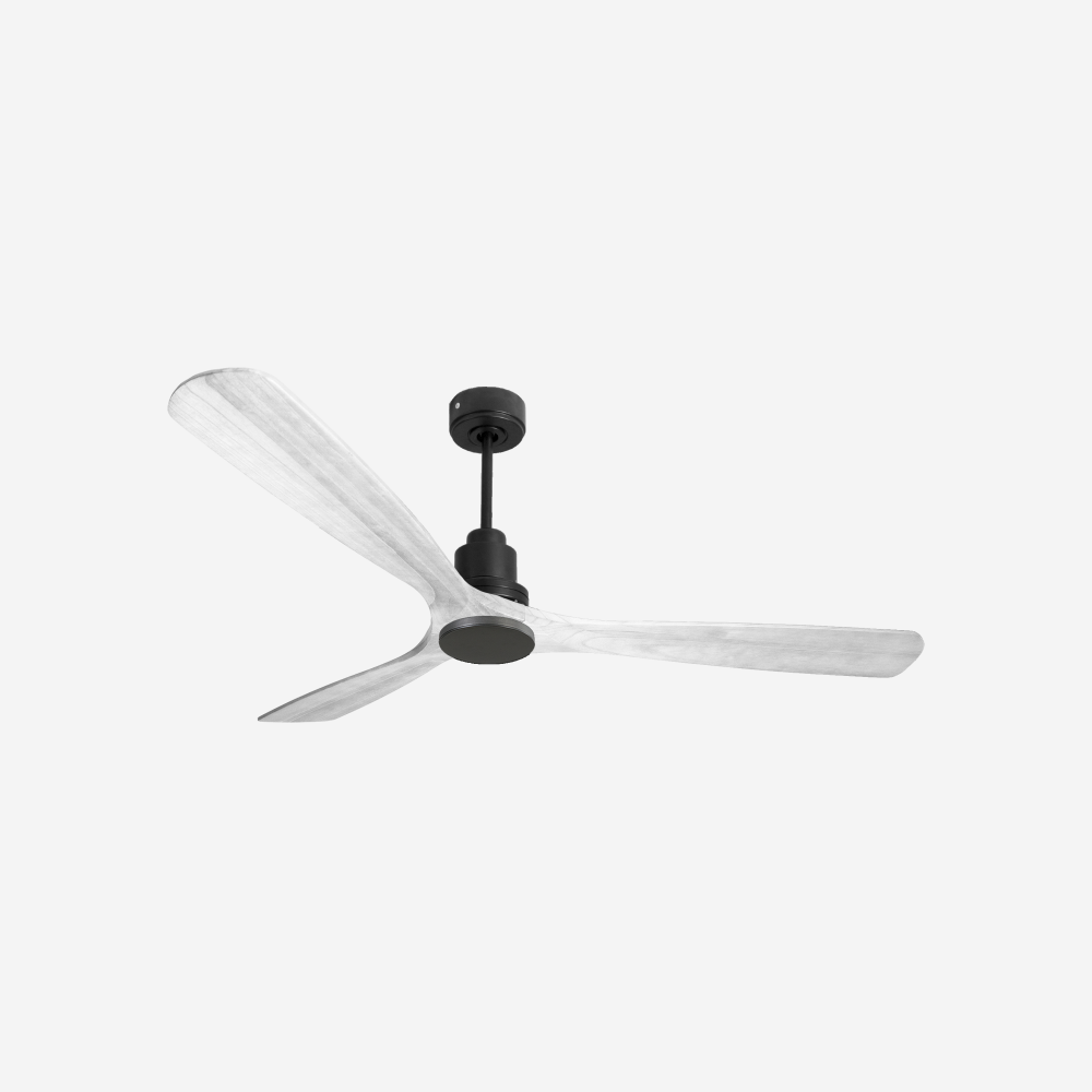 Ventilatore da soffitto Reversibile Termostato Wifi Motore CC Tetti inclinati Telecomando Hypersilence Memoria Shopify Vendible (AUTOMATICO)