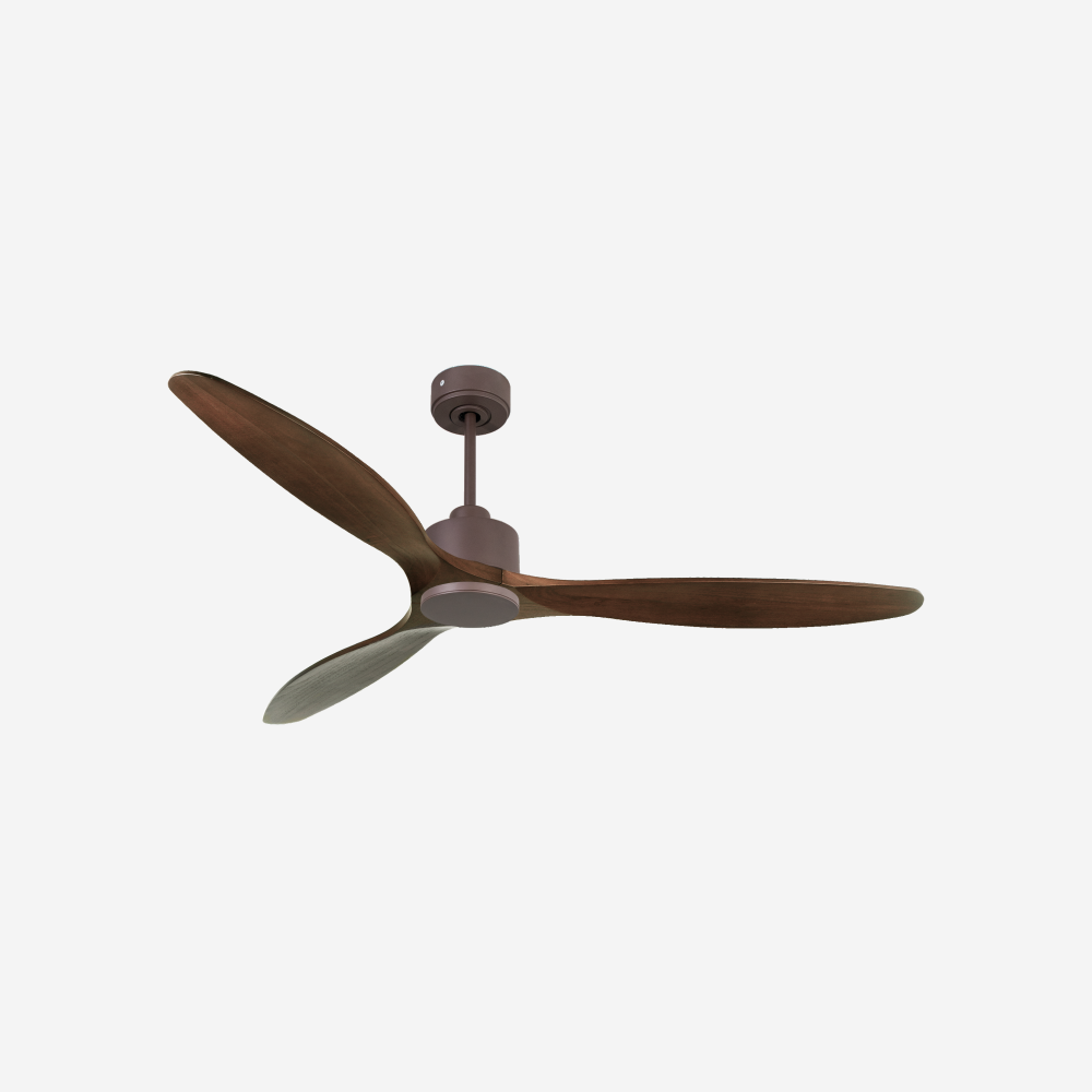 Ventilatore da soffitto Reversibile Termostato Wifi Motore CC Tetti inclinati Telecomando Hypersilence Memoria