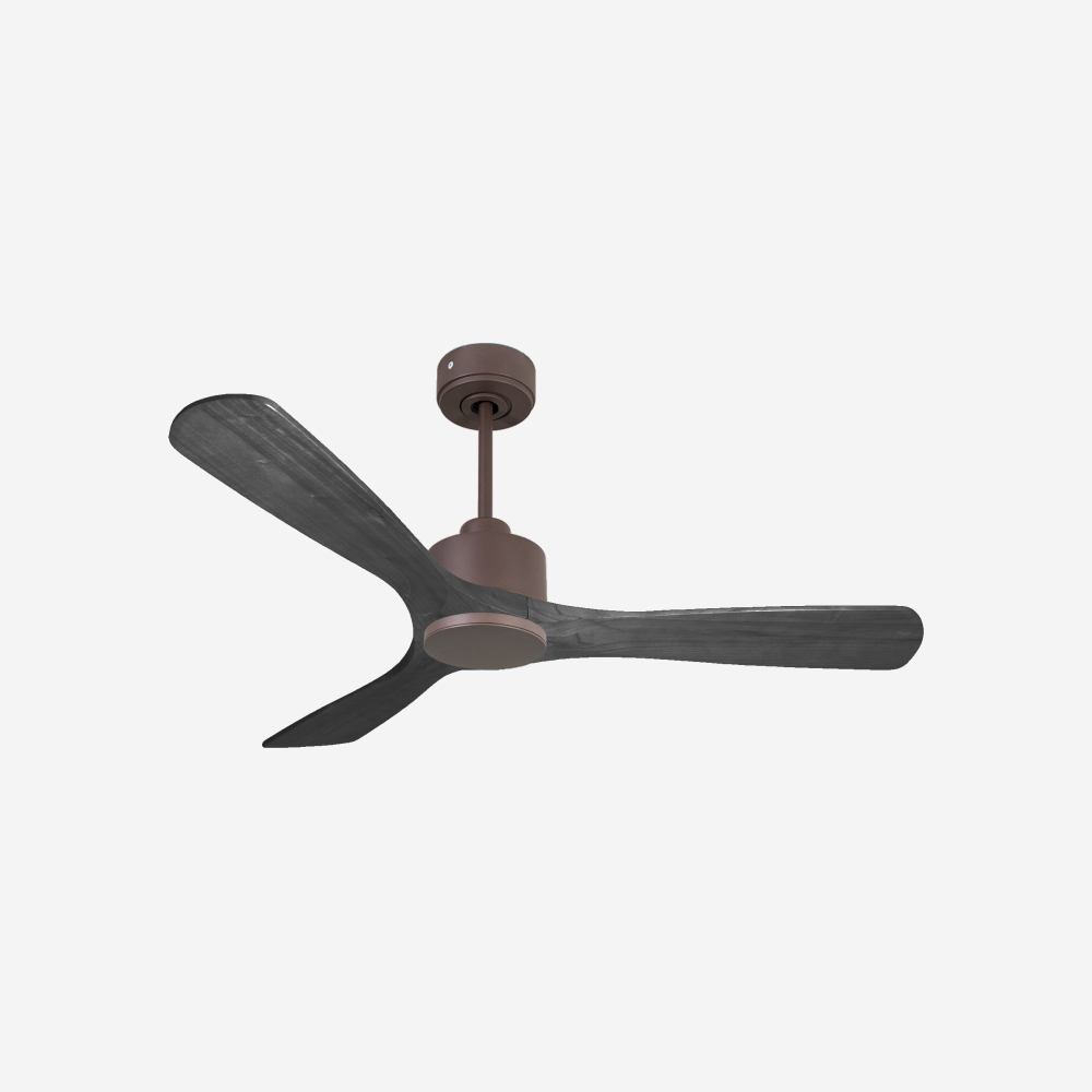 Ventilatore da soffitto Reversibile Termostato Wifi Motore CC Tetti inclinati Telecomando Hypersilence Memoria