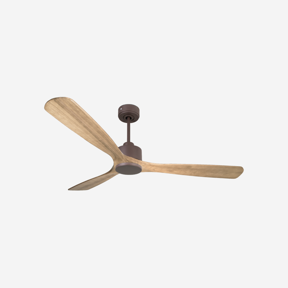 Ventilatore da soffitto Reversibile Termostato Wifi Motore CC Tetti inclinati Telecomando Hypersilence Memoria