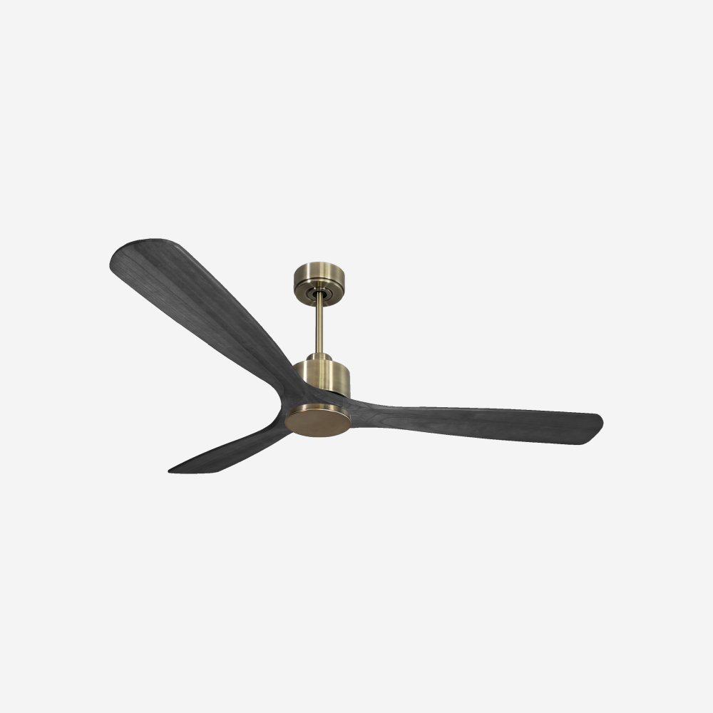 Ventilateur de plafond Réversible  Thermostat Wifi Moteur à courant continu Toits en pente Télécommande Hypersilence Mémoire
