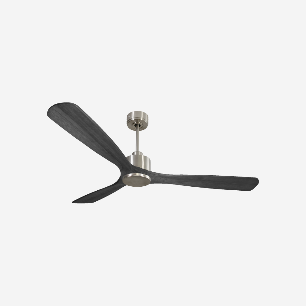 Ventilateur de plafond Réversible  Thermostat Wifi Moteur à courant continu Toits en pente Télécommande Hypersilence Mémoire