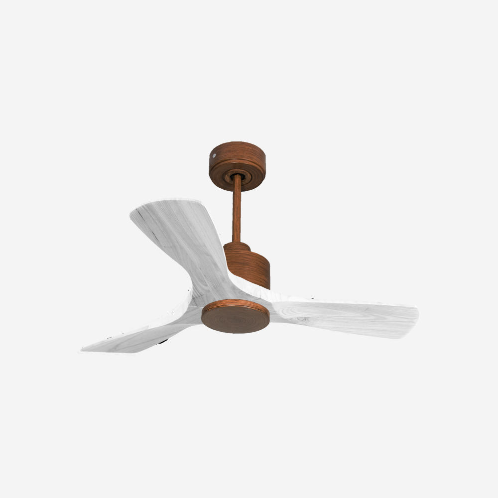 Ventilatore da soffitto Wifi Motore CC Telecomando Hypersilence Memoria