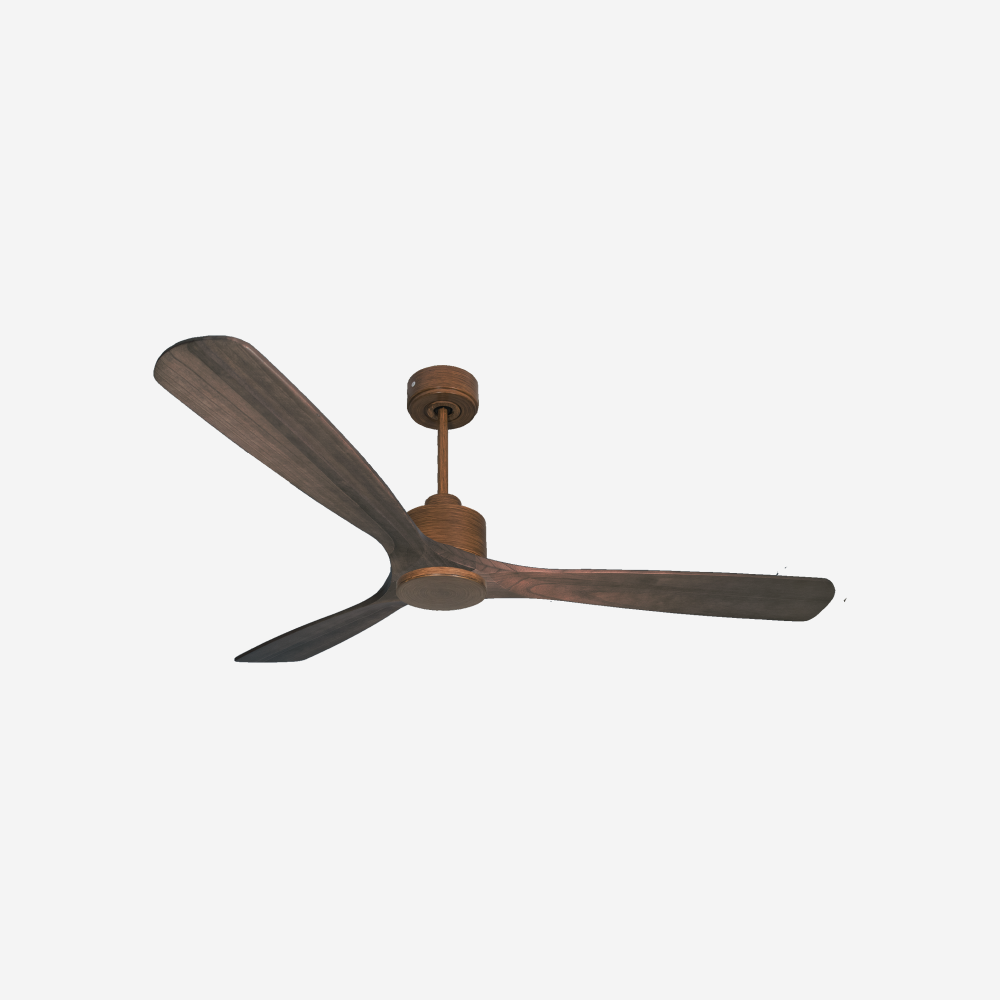 Ventilatore da soffitto Reversibile Termostato Wifi Motore CC Tetti inclinati Telecomando Memoria