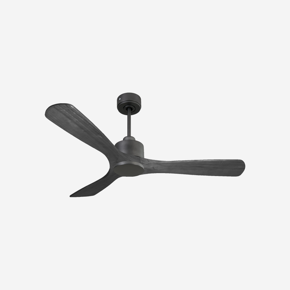 Ventilatore da soffitto Reversibile Termostato Wifi Motore CC Tetti inclinati Telecomando Hypersilence Memoria
