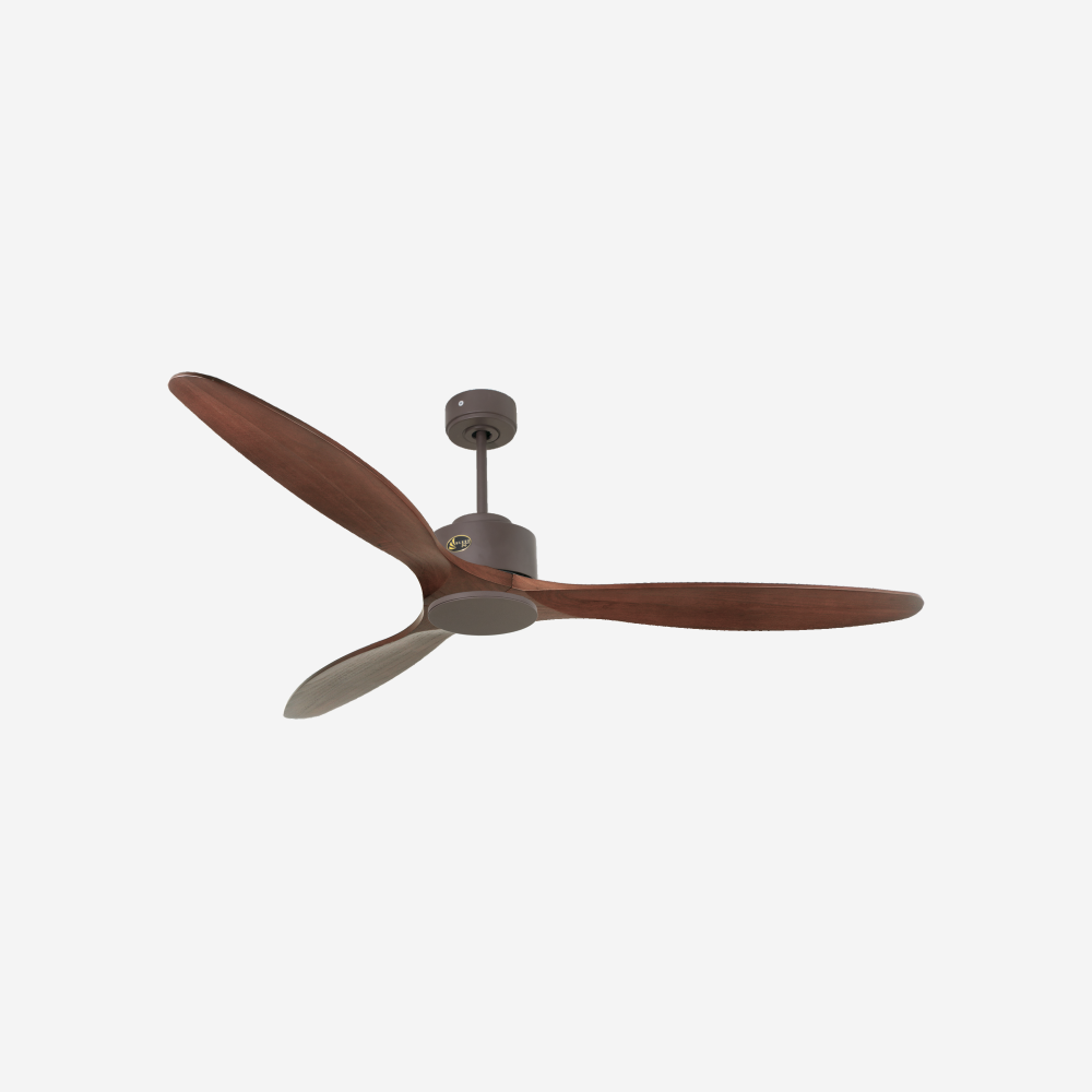 Ventilatore da soffitto Reversibile Termostato Wifi Motore CC Tetti inclinati Telecomando Hypersilence Memoria
