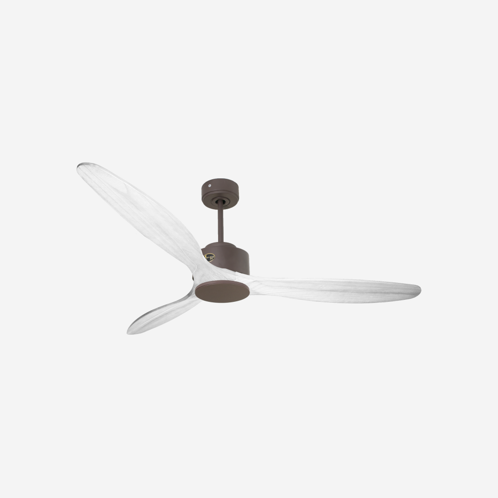Ventilateur de plafond Réversible  Thermostat Wifi Moteur à courant continu Toits en pente Télécommande Hypersilence Mémoire