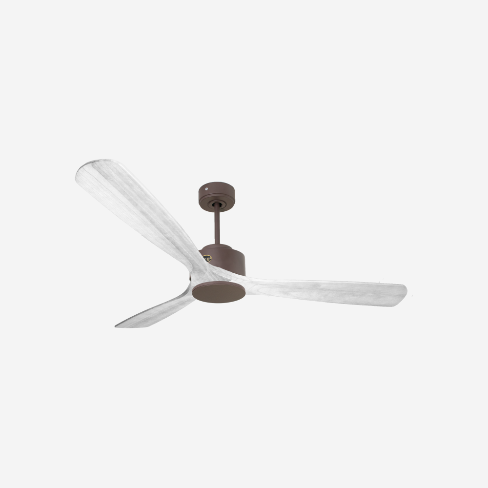 Ventilateur de plafond Réversible  Thermostat Wifi Moteur à courant continu Toits en pente Télécommande Hypersilence Mémoire