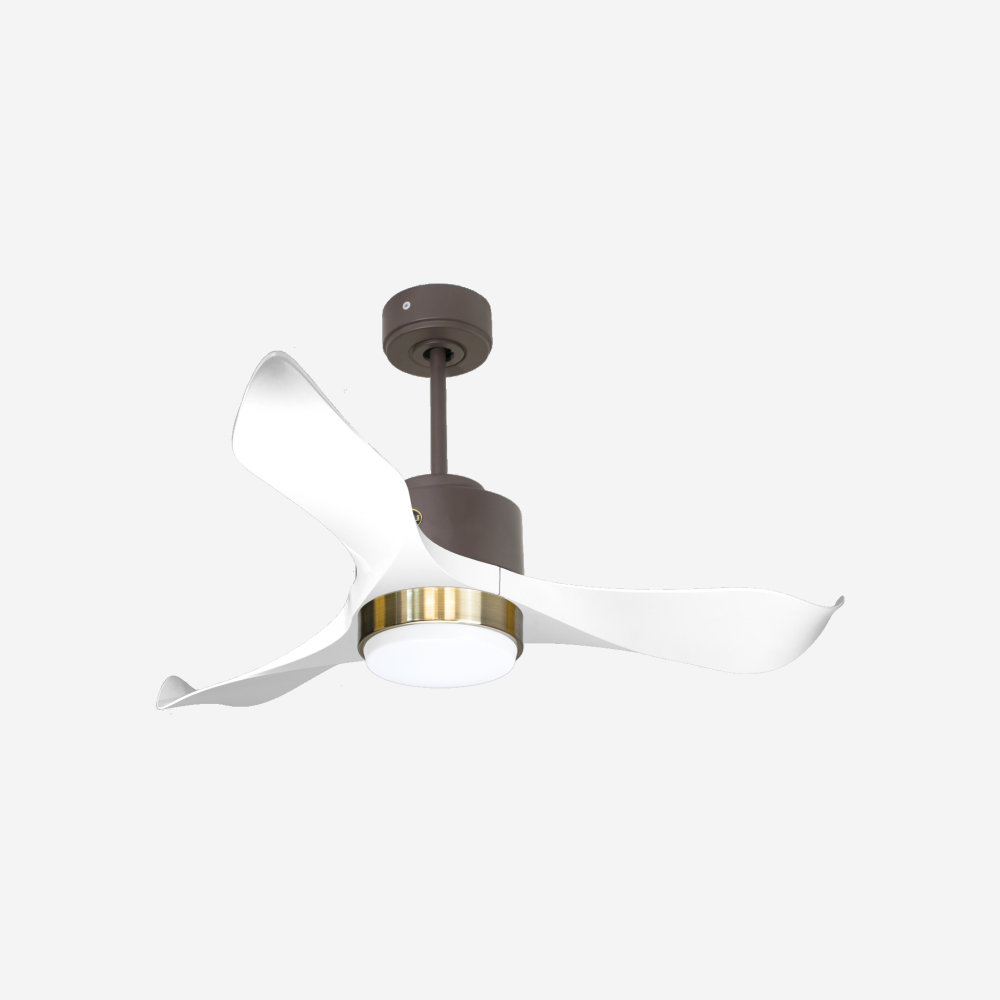 Ventilateur de plafond ultra silencieux et à faible consommation DC WhitsundayD106C02LED67845