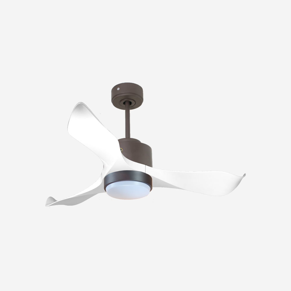 Ventilateur de plafond ultra silencieux et à faible consommation DC WhitsundayD106C02LED65389
