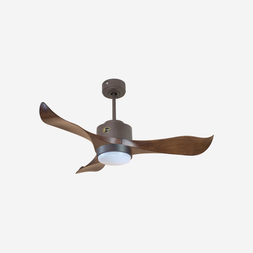 Ventilateur de plafond ultra silencieux et à faible consommation DC WakatobiD106C02LED65405