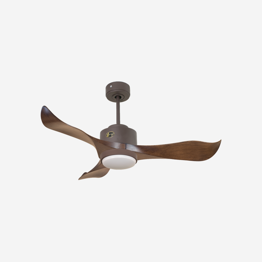 Ventilateur de plafond ultra silencieux et à faible consommation DC WakatobiD106C02LED65408