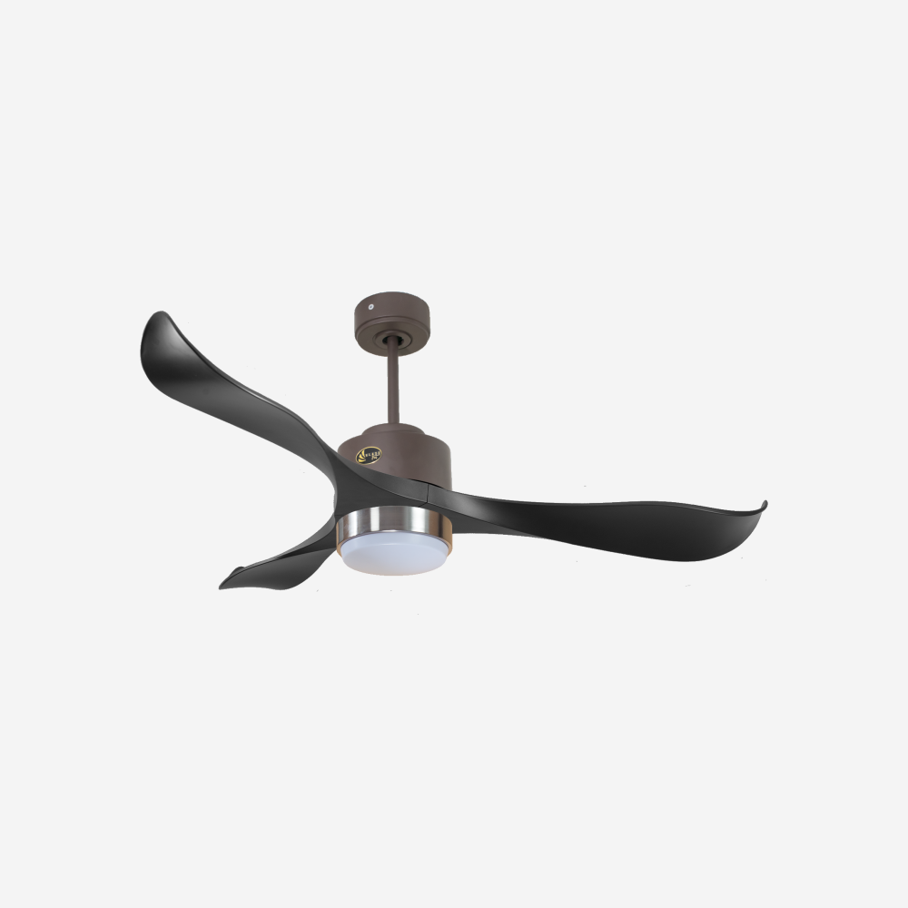 Ventilateur de plafond ultra silencieux et à faible consommation DC UtilaD132C02LED65422