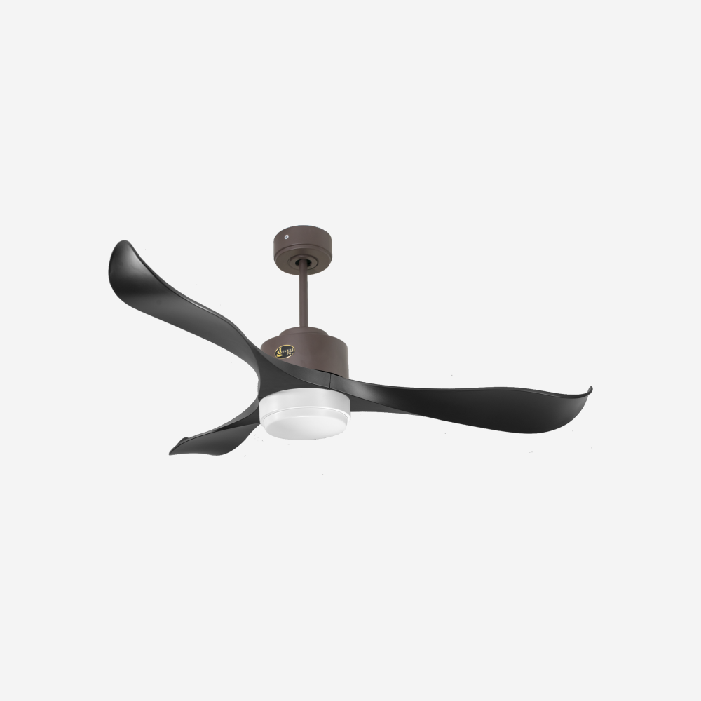Ventilateur de plafond ultra silencieux et à faible consommation DC UtilaD132C02LED65423