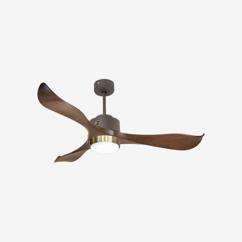 Ventilatore a soffitto ultra silenzioso e a basso consumo DC ZanzibarD132C02LED65427