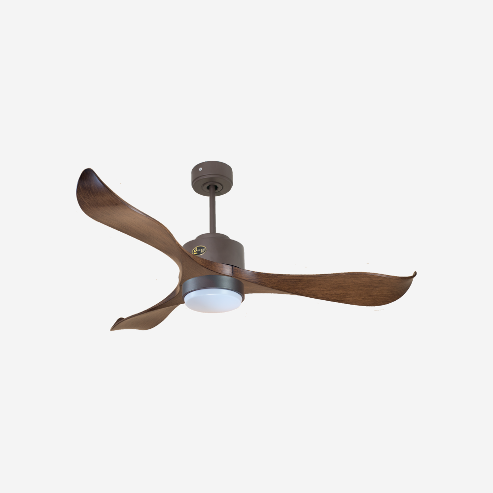 Ventilatore a soffitto ultra silenzioso e a basso consumo DC ZanzibarD132C02LED65428