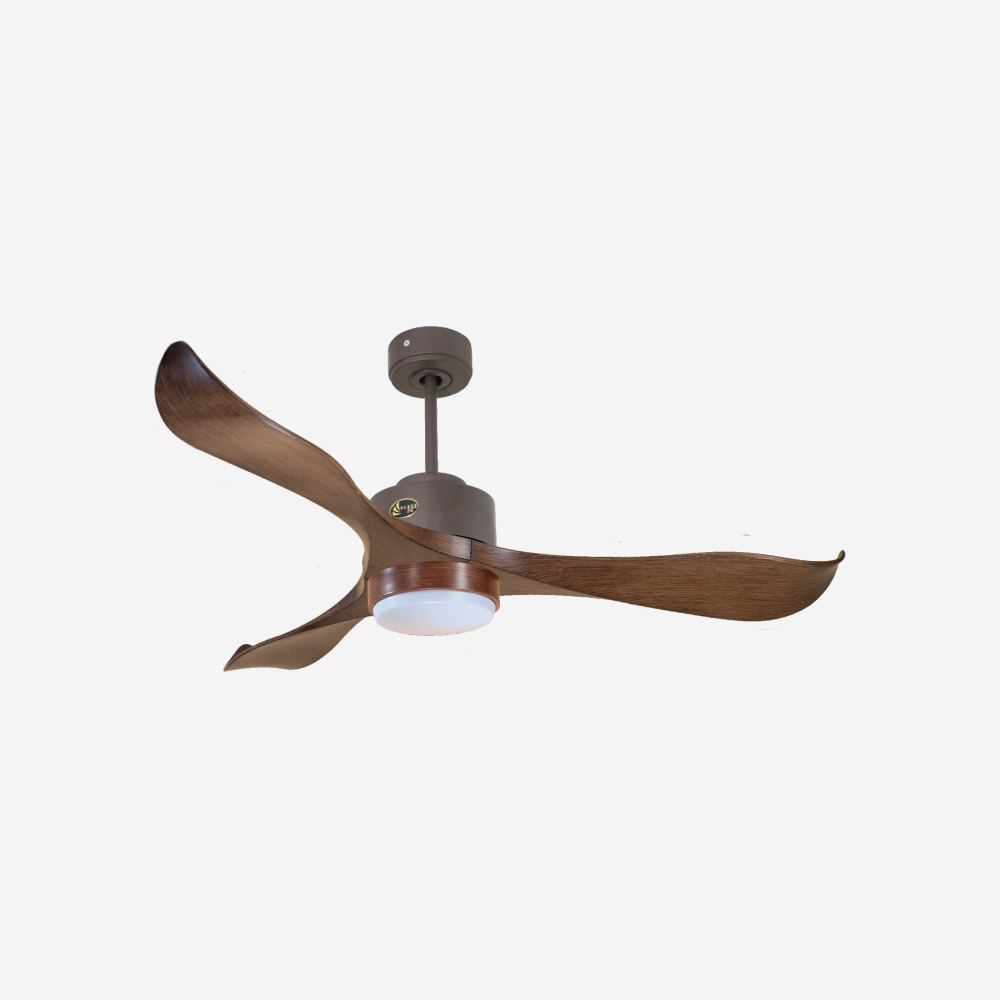 Ventilatore a soffitto ultra silenzioso e a basso consumo DC ZanzibarD132C02LED65429