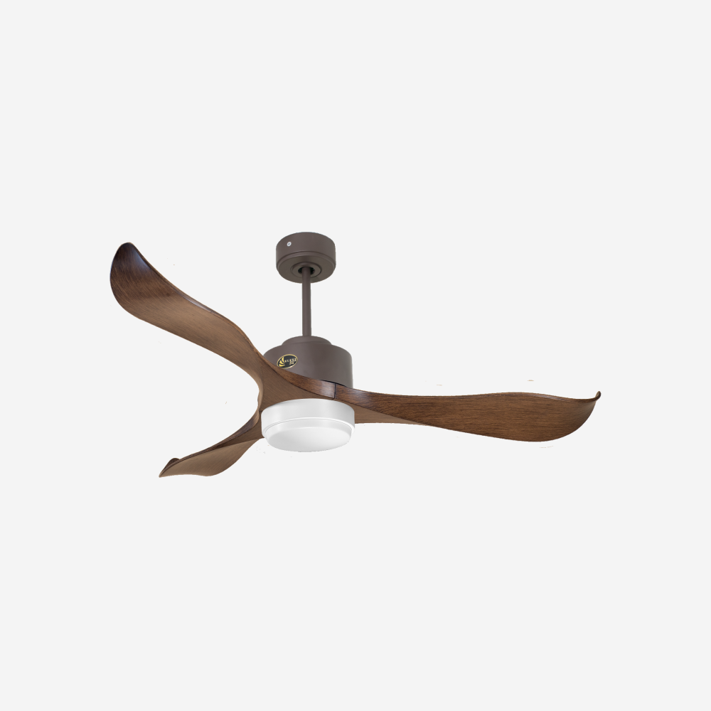 Ventilatore a soffitto ultra silenzioso e a basso consumo DC ZanzibarD132C02LED65431