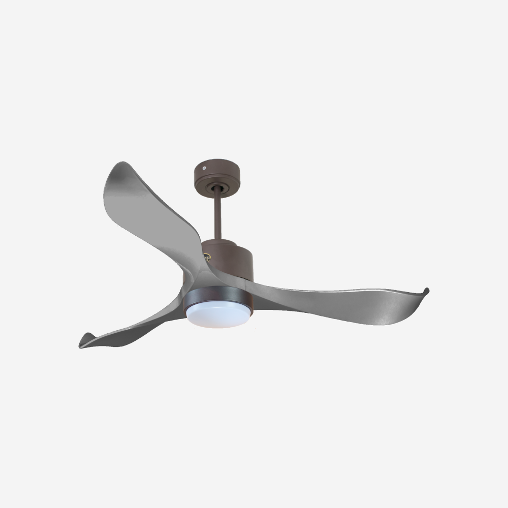 Ventilateur de plafond ultra silencieux et à faible consommation DC TrawanganD132C02LED65436