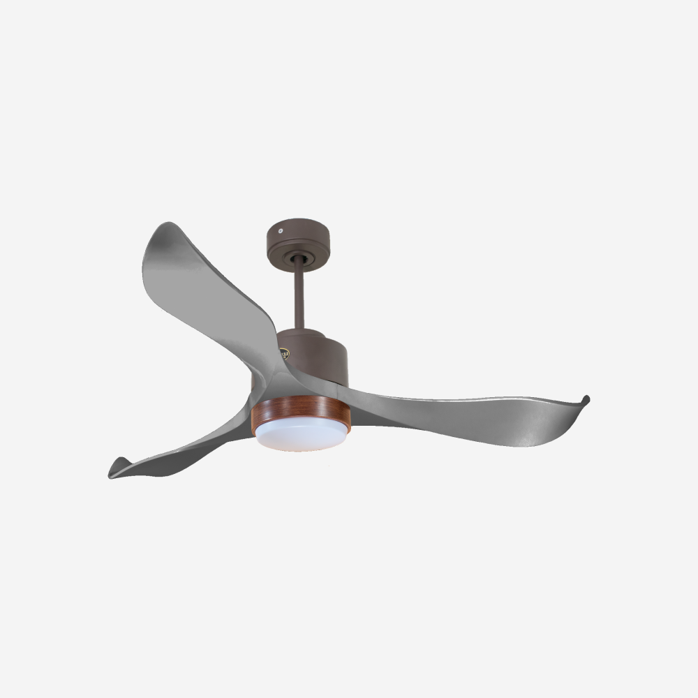 Ventilateur de plafond ultra silencieux et à faible consommation DC TrawanganD132C02LED65437