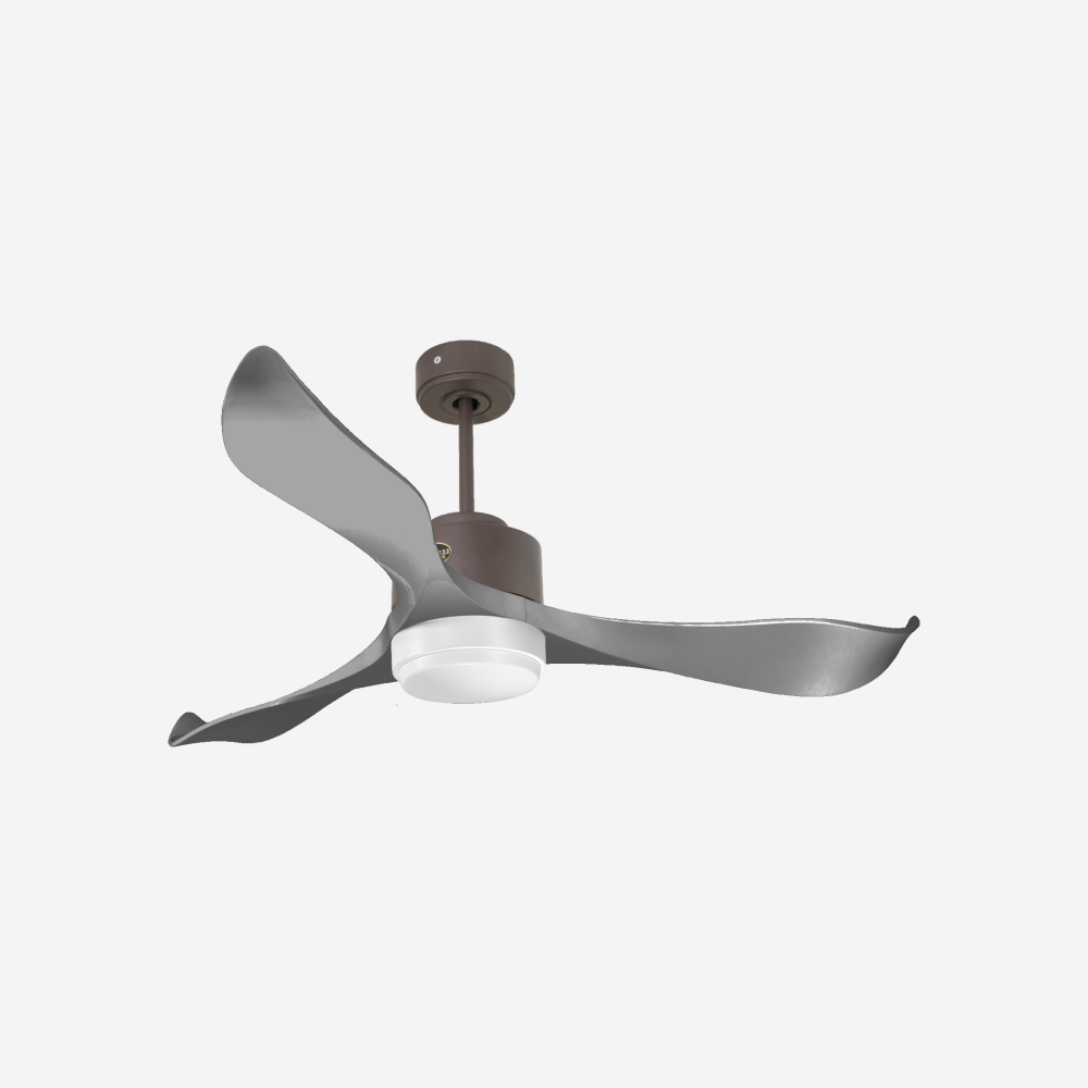 Ventilateur de plafond ultra silencieux et à faible consommation DC TrawanganD132C02LED65439