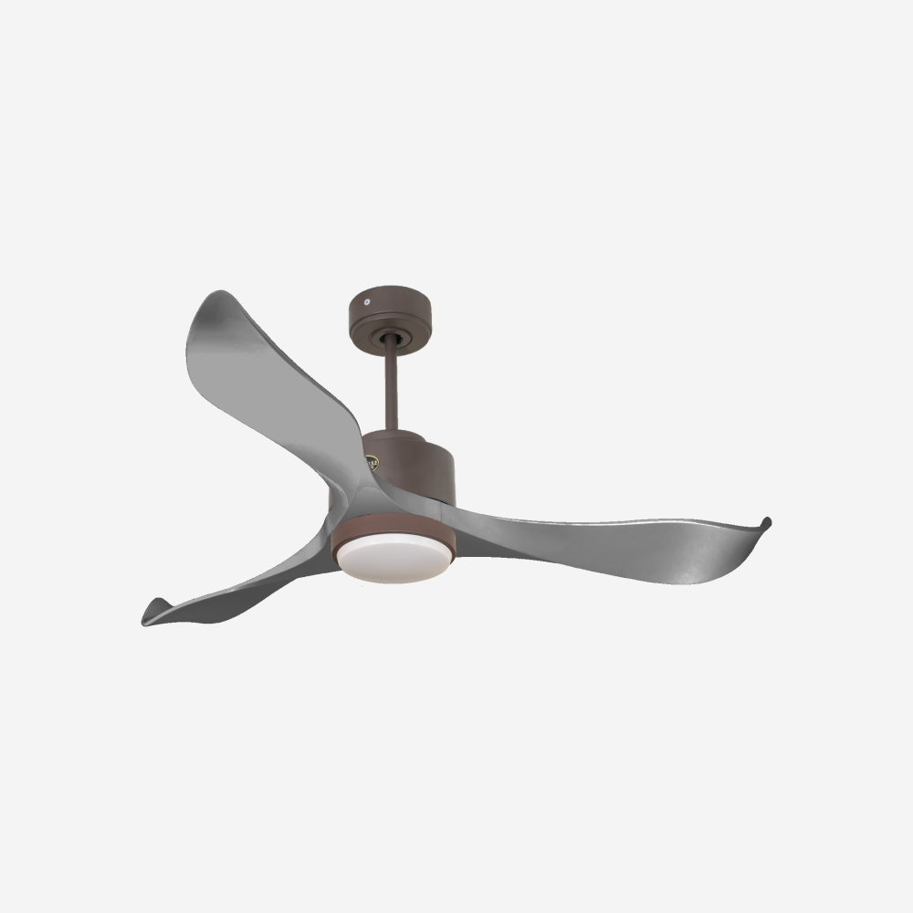 Ventilateur de plafond ultra silencieux et à faible consommation DC TrawanganD132C02LED67853