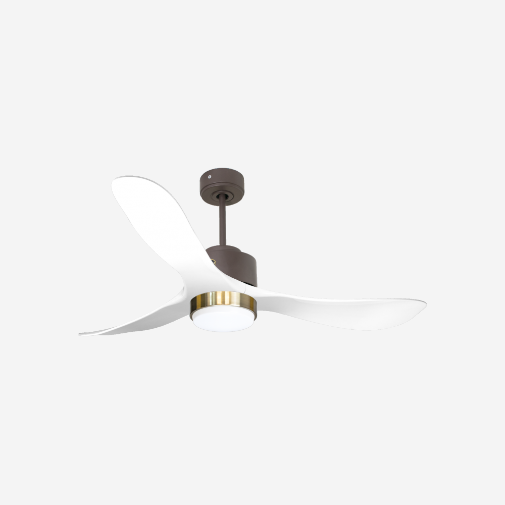 Ventilateur de plafond ultra silencieux et à faible consommation DC TongaD132C02LED65443