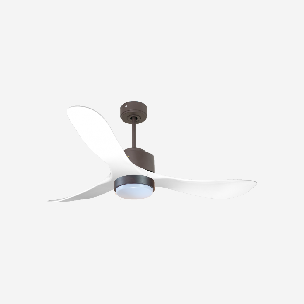 Ventilateur de plafond ultra silencieux et à faible consommation DC TongaD132C02LED65444