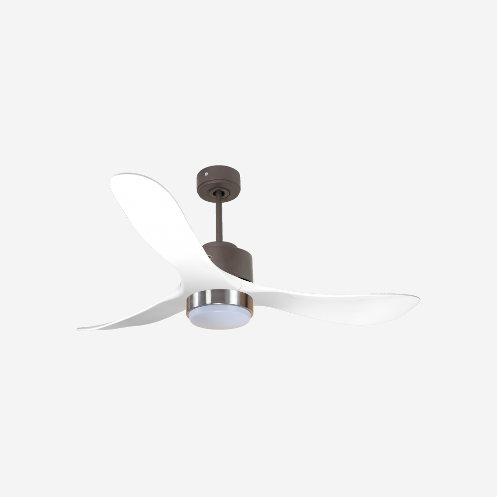 Ventilateur de plafond ultra silencieux et à faible consommation DC TongaD132C02LED65446