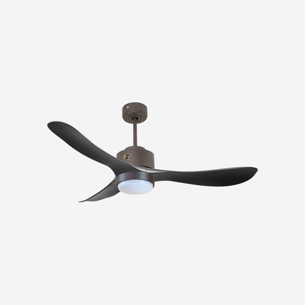 Ventilateur de plafond ultra silencieux et à faible consommation DC TiomanD132C02LED65452