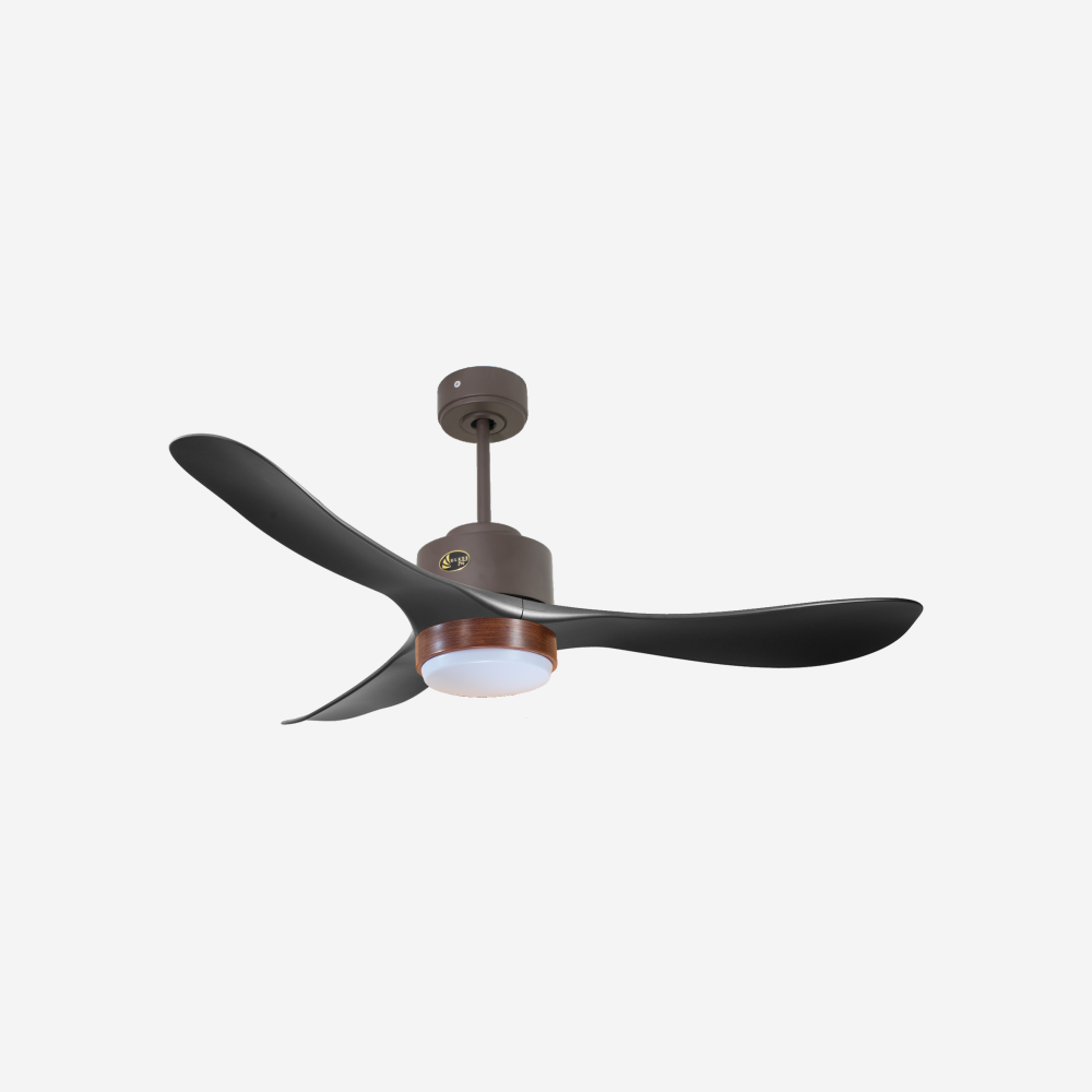 Ventilateur de plafond ultra silencieux et à faible consommation DC TiomanD132C02LED67855