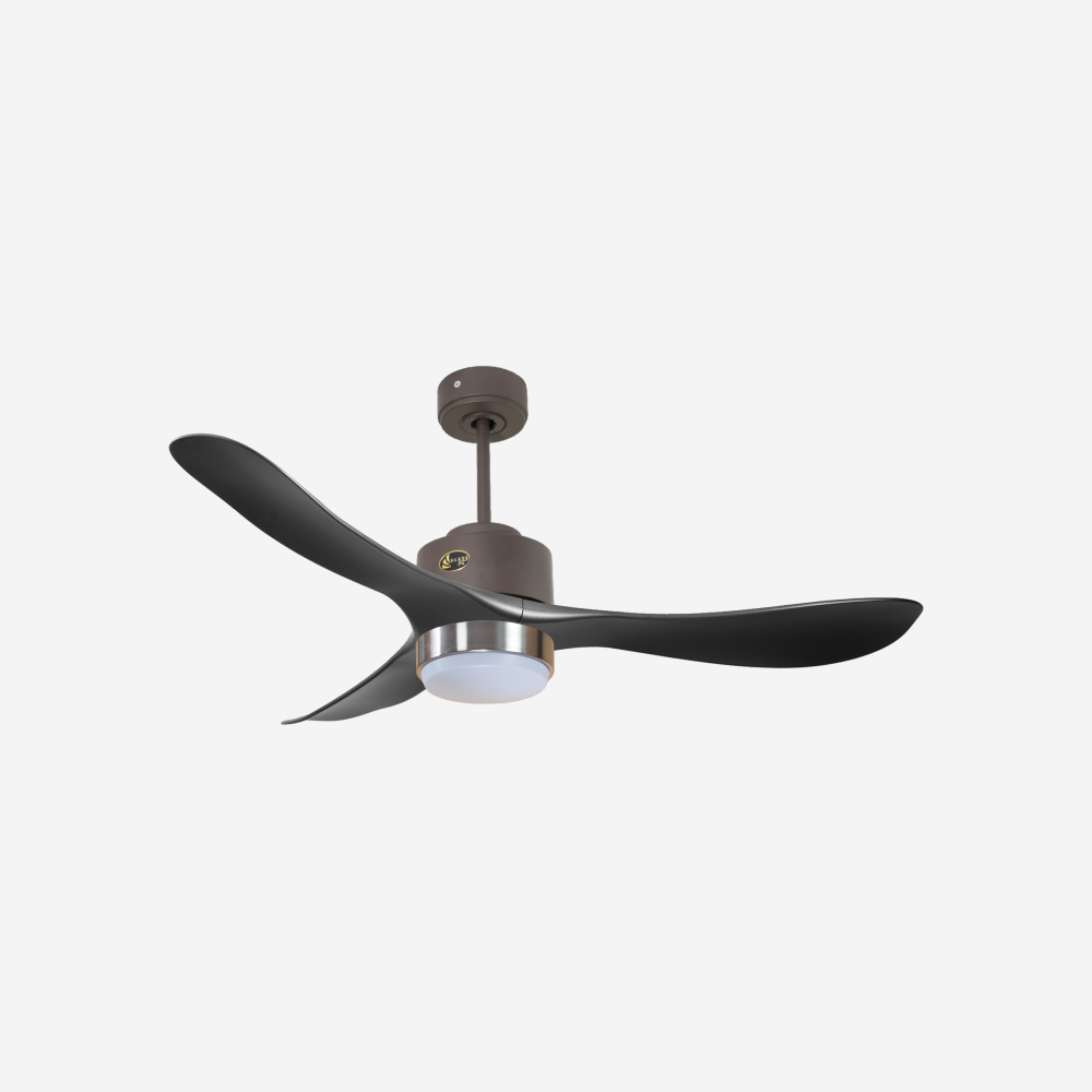 Ventilateur de plafond ultra silencieux et à faible consommation DC TiomanD132C02LED65453