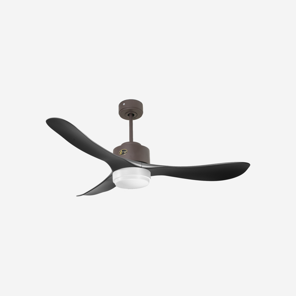 Ventilateur de plafond ultra silencieux et à faible consommation DC TiomanD132C02LED65454