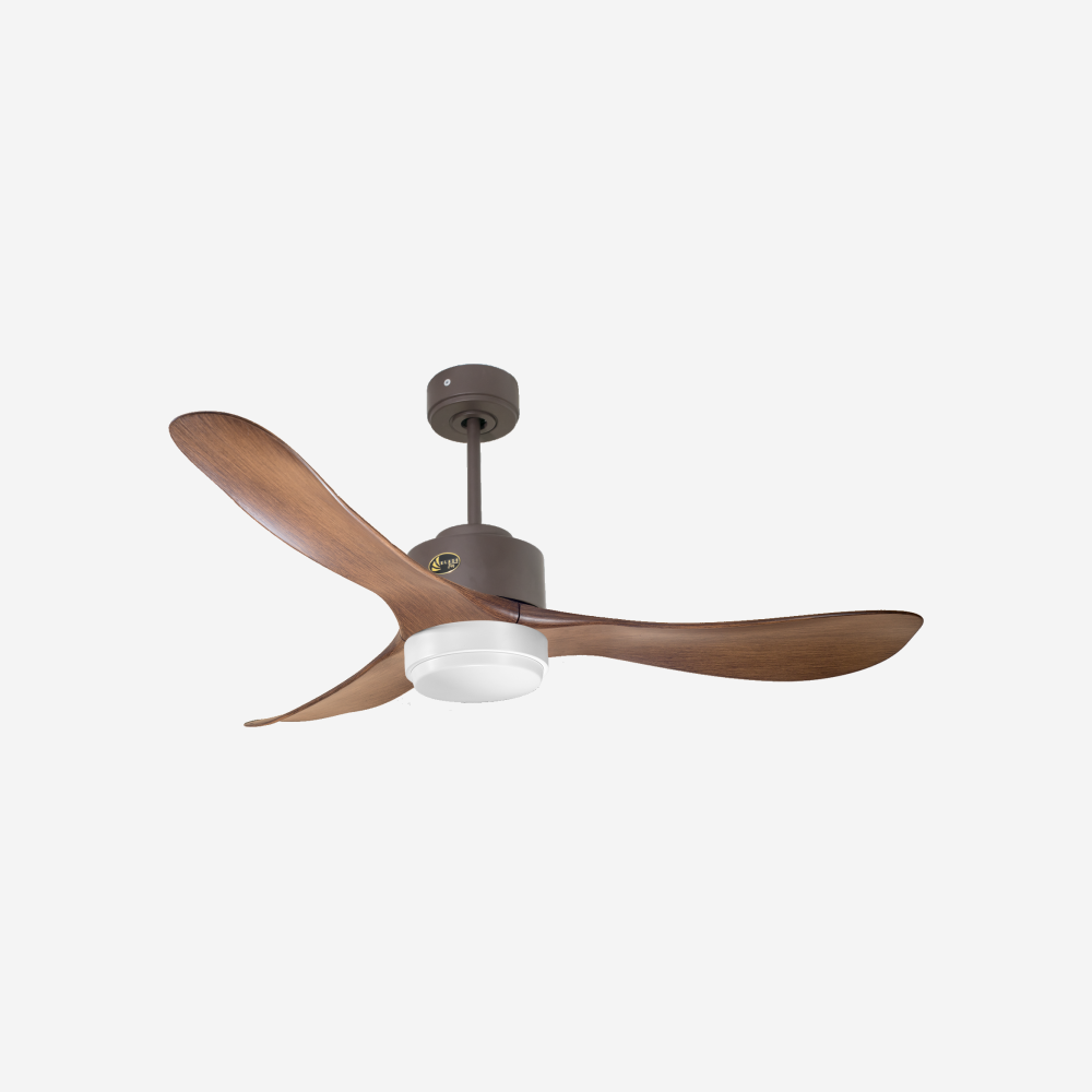 Ventilateur de plafond ultra silencieux et à faible consommation DC TogianD132C02LED65462
