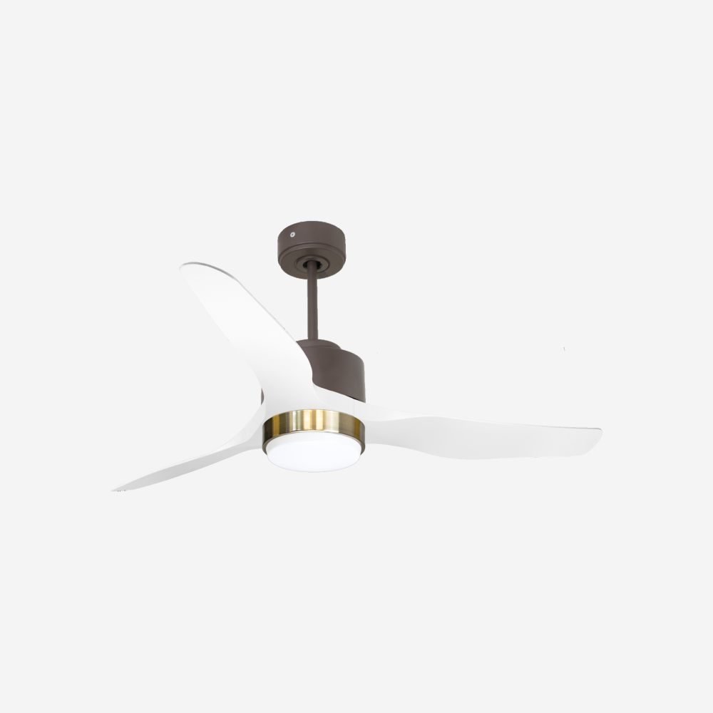 Ventilateur de plafond ultra silencieux et à faible consommation DC ThassosD127C02LED65466