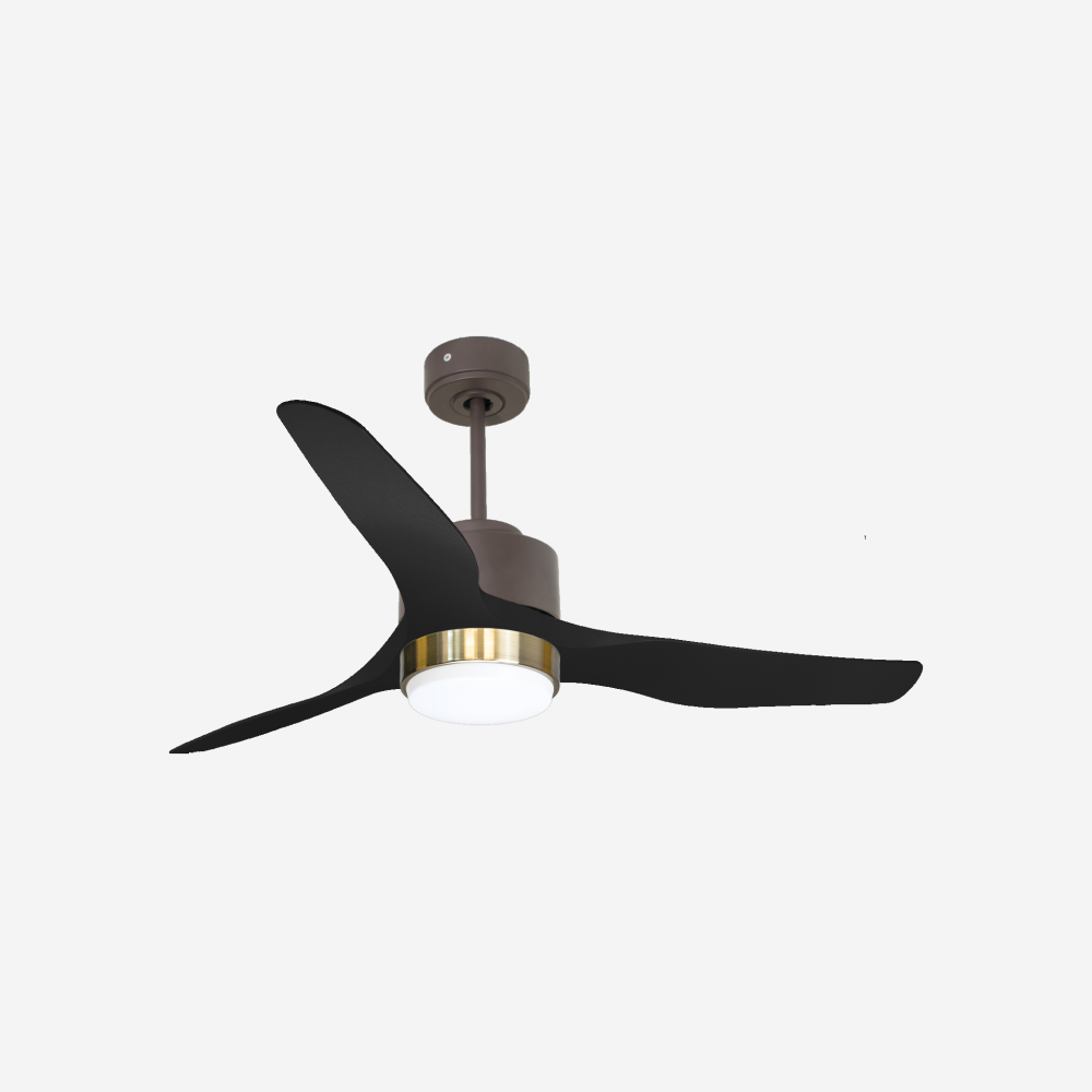 Ventilateur de plafond ultra silencieux et à faible consommation DC SyrosD127C02LED65474
