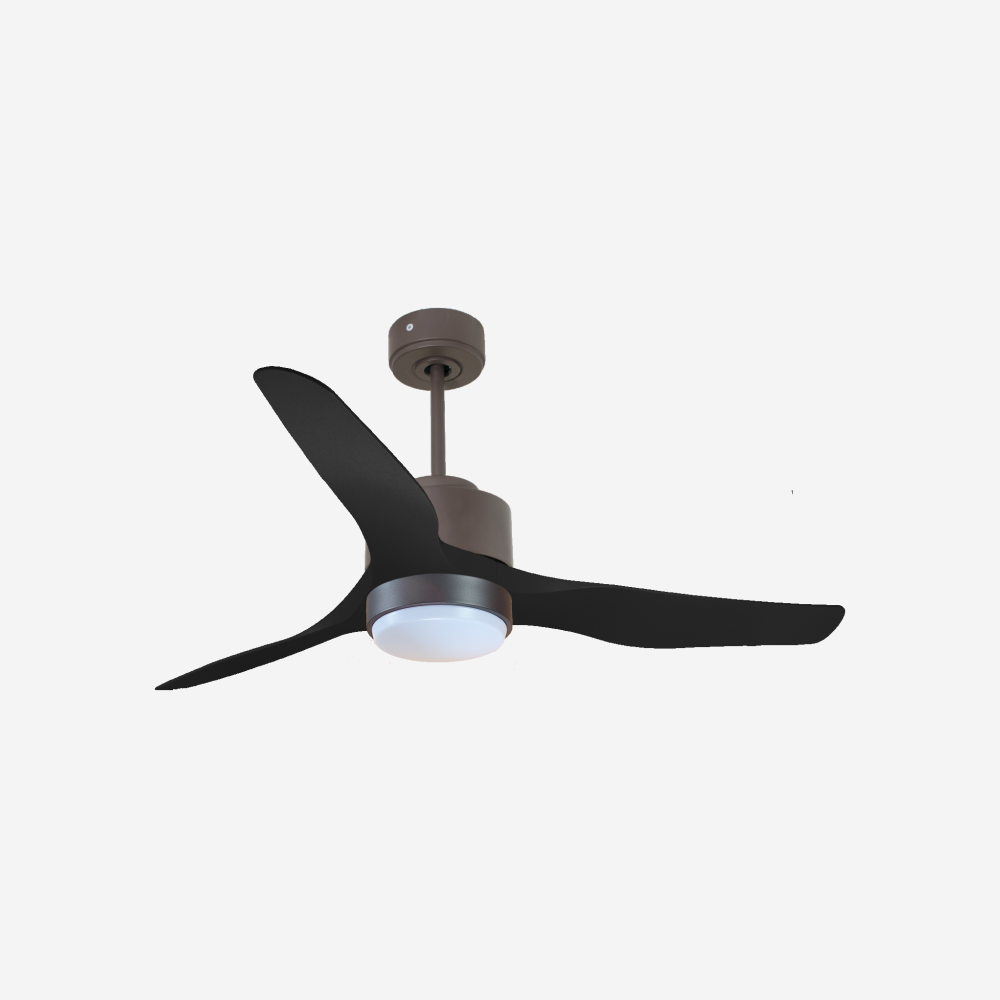 Ventilateur de plafond ultra silencieux et à faible consommation DC SyrosD127C02LED65475