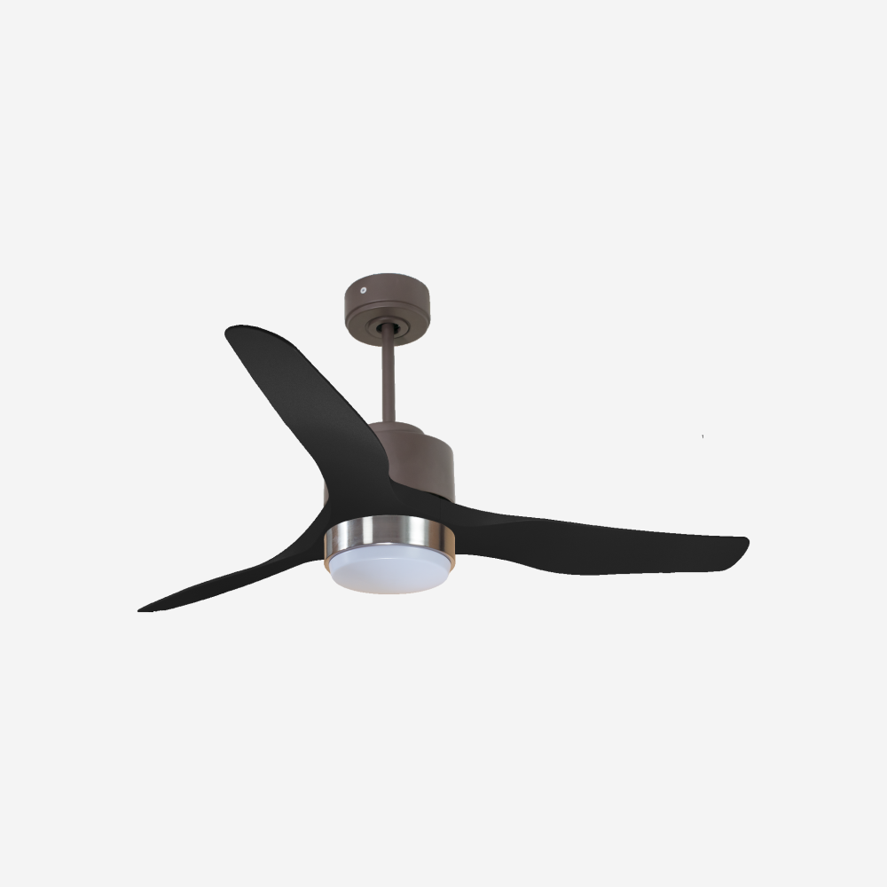 Ventilateur de plafond ultra silencieux et à faible consommation DC SyrosD127C02LED65477