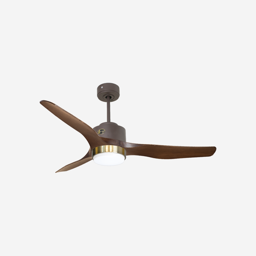Ventilateur de plafond ultra silencieux et à faible consommation DC TetiaroaD127C02LED65482