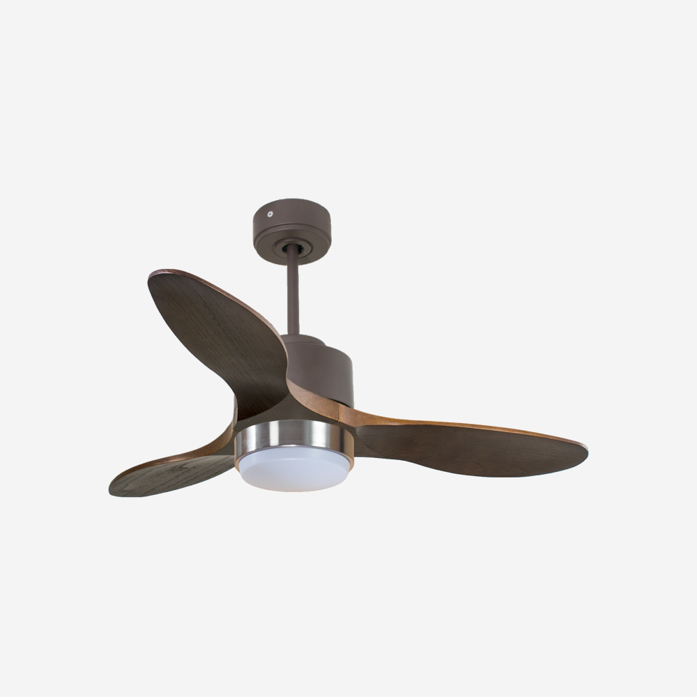 Ventilateur de plafond ultra silencieux et à faible consommation DC SombreroD106C02LED65508