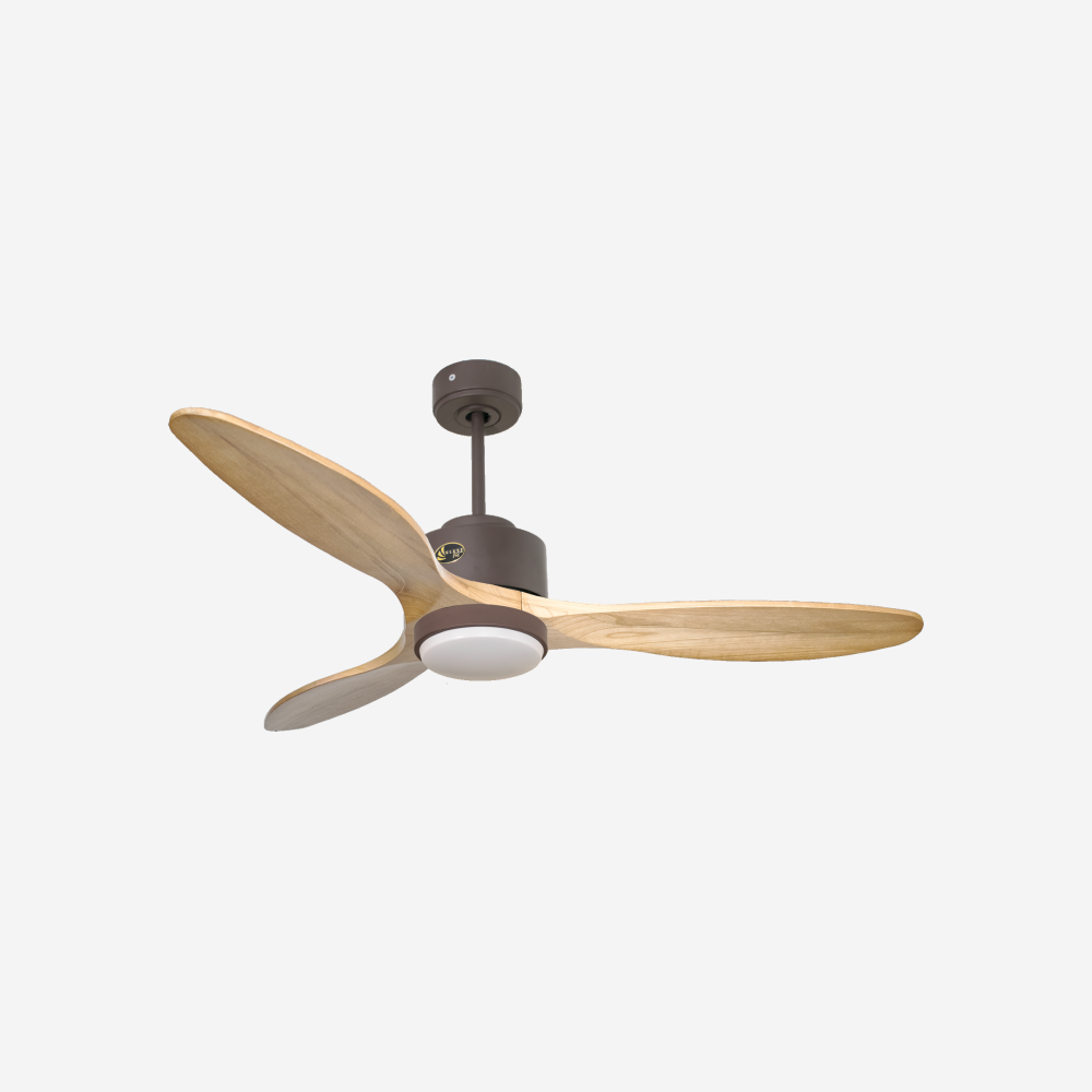 Ventilateur de plafond ultra silencieux et à faible consommation DC SalamisD132C02LED65525